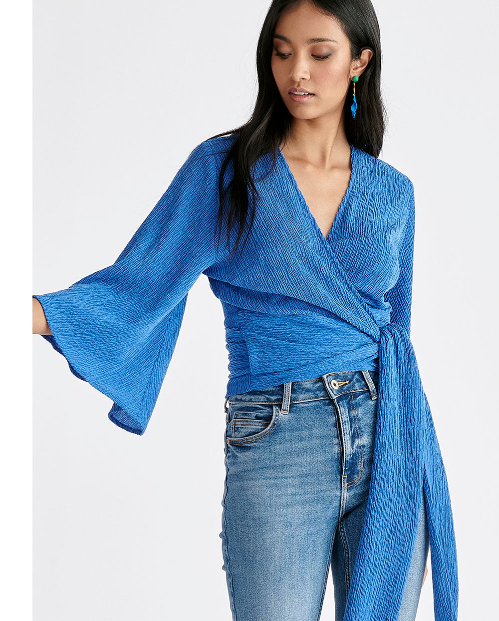 Blusas cruzadas al pecho patrón1