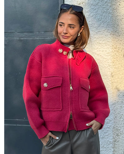 Chaqueta Biba rojo Orfeo París
