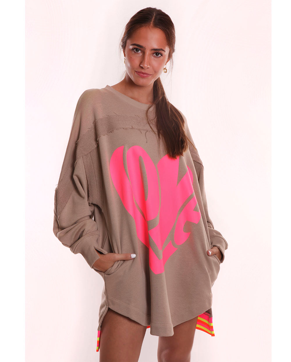 Sudadera larga Love arena Miss Goodlife
