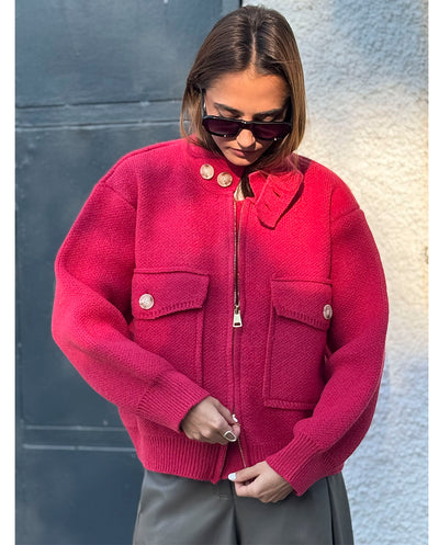Chaqueta Biba rojo Orfeo París