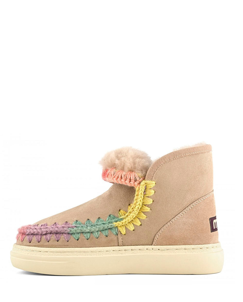 MOU Eskimo Sneaker Bold rainbow camel