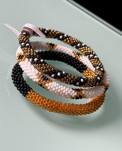 Pulsera nepalí negro