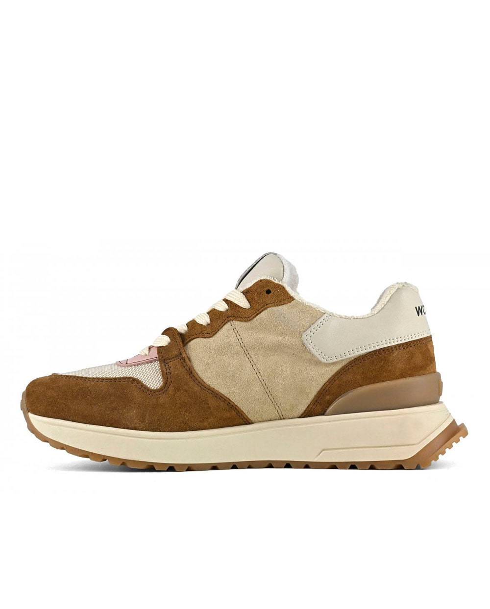 Womsh Wise Leather Sneaker cognac