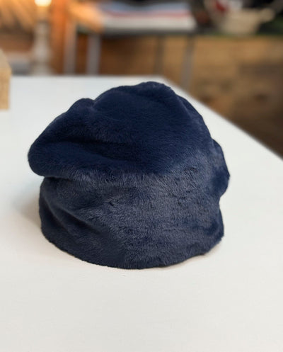 Gorro pelo azul marino Poesia d´Élite