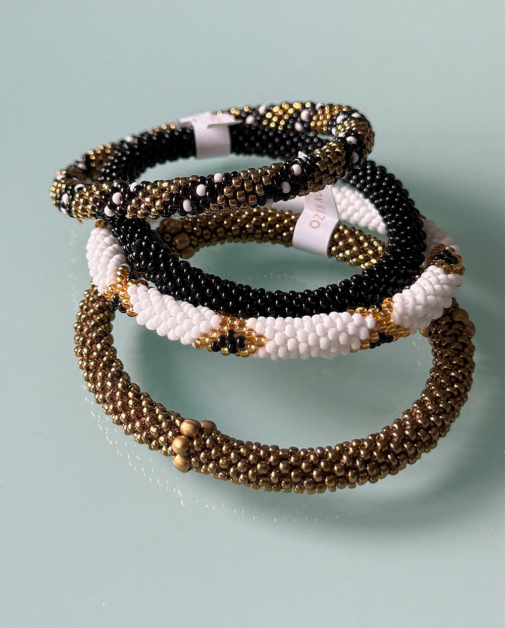 Pulsera nepalí negro