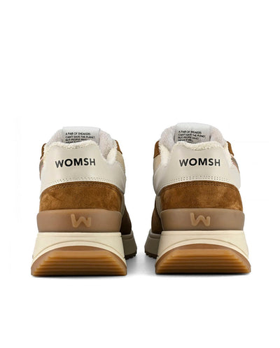 Womsh Wise Leather Sneaker cognac