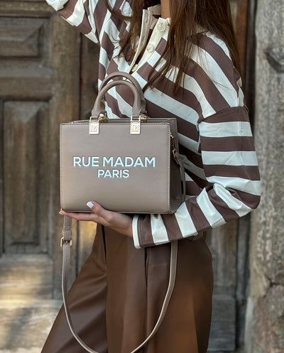 Saco de compras revermont Vermont conhaque Rue Madam Paris