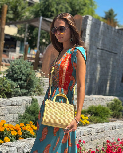 Saco de compras revermont Vermont conhaque Rue Madam Paris
