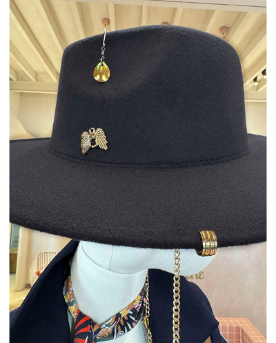 Sombrero Fuscita negro Camaleónica