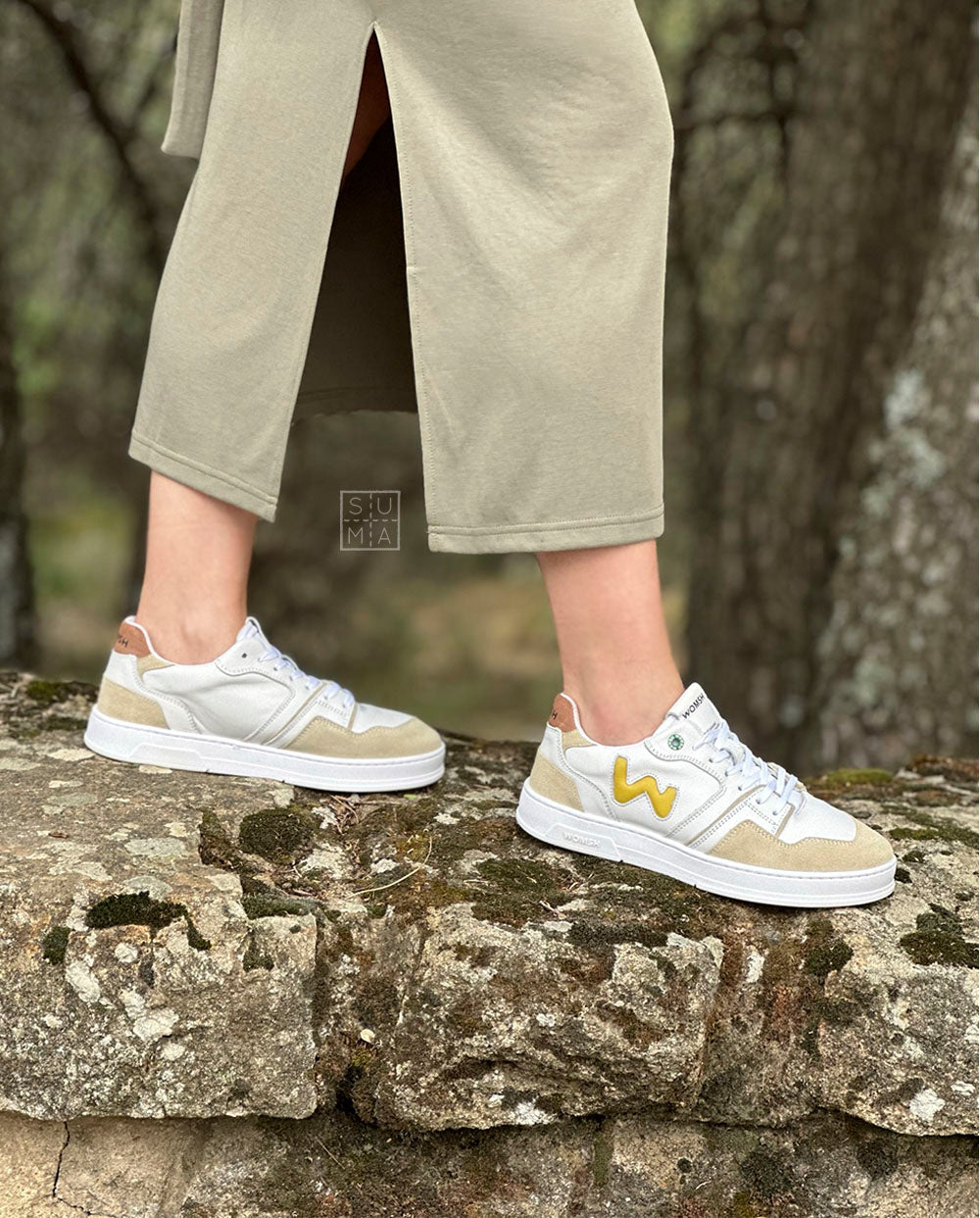 Womsh Sneakers C1012 white sun