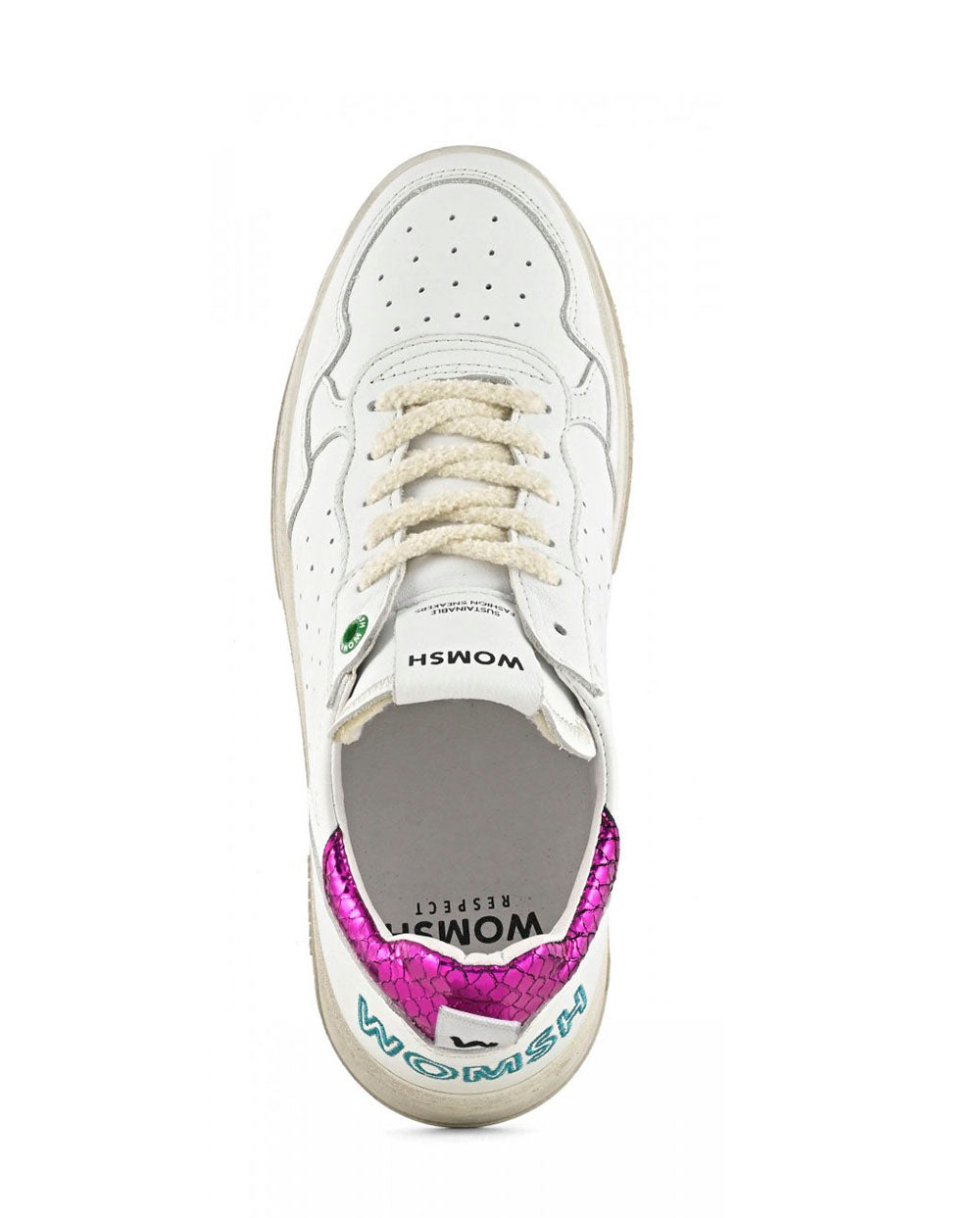 Womsh Hyper Sneaker white fuxia