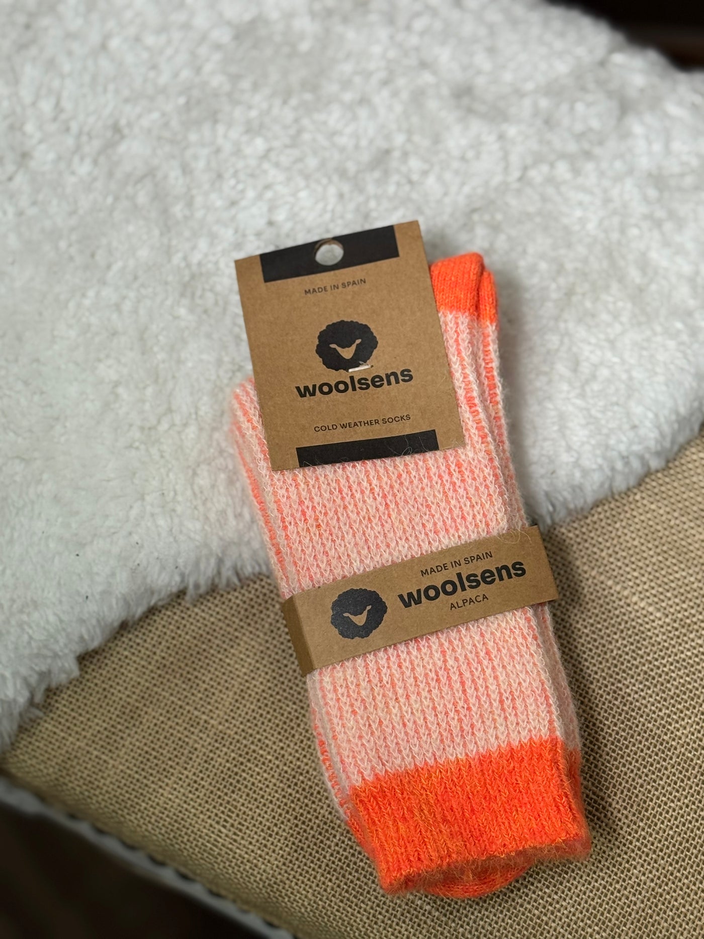 Calcetines Chamonix orange Woolsens