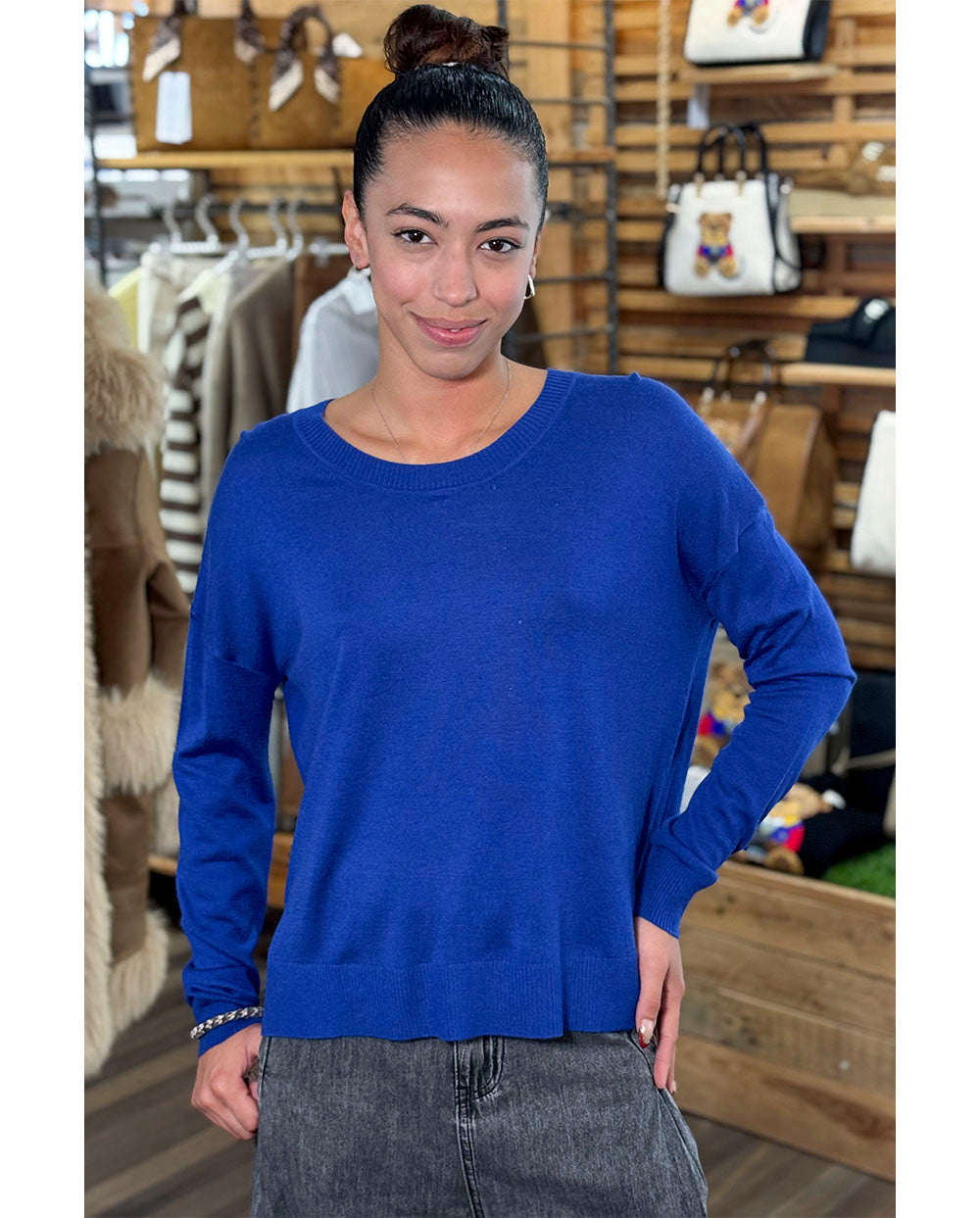 Jersey Ilsa azul klein Orfeo París