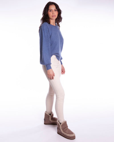 Jersey Micky angora azul Orfeo París