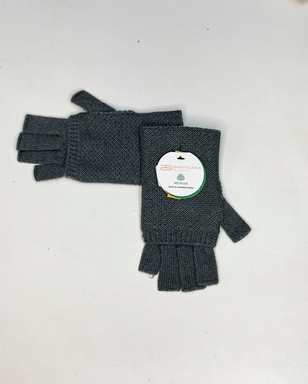 Mitón lana y cashmere Jade Santa Cana