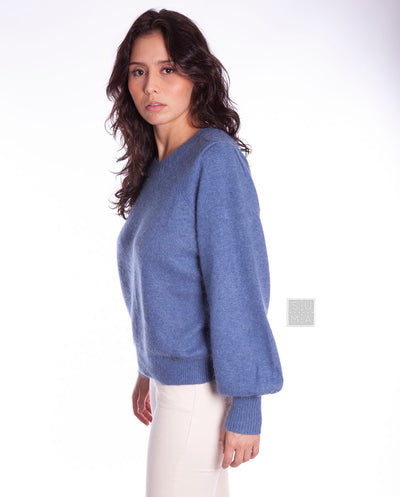 Jersey Micky angora azul Orfeo París