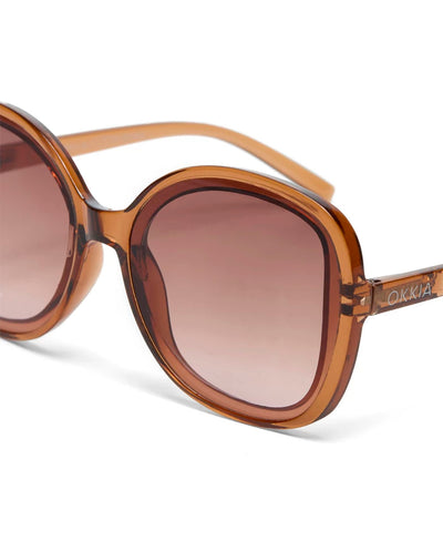 Gafa sol Anna 019 marron transparente Okkia