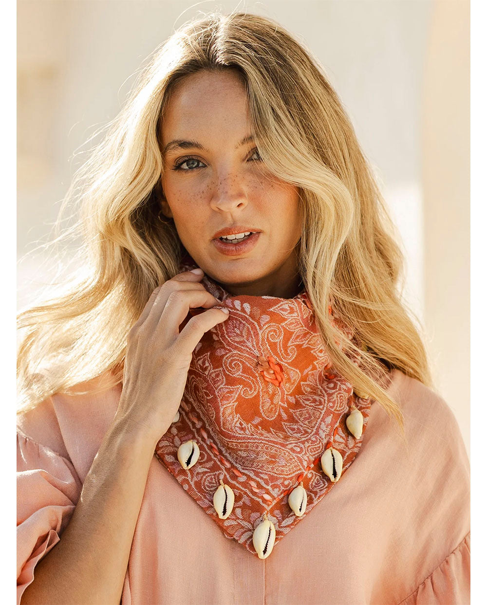 Bandana Sarim rosa by Cris Mata Poc a Poc