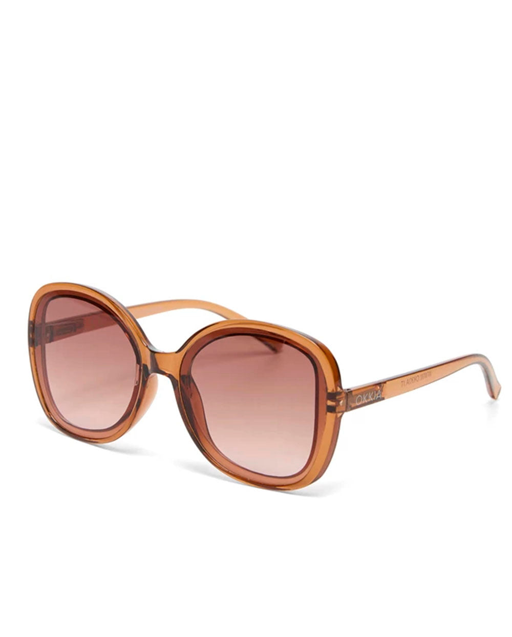 Gafa sol Anna 019 marron transparente Okkia