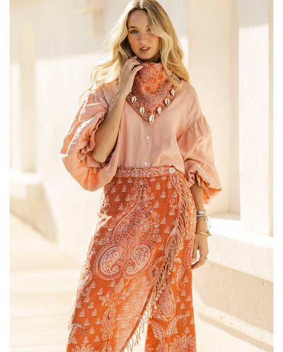 Bandana Sarim rosa by Cris Mata Poc a Poc