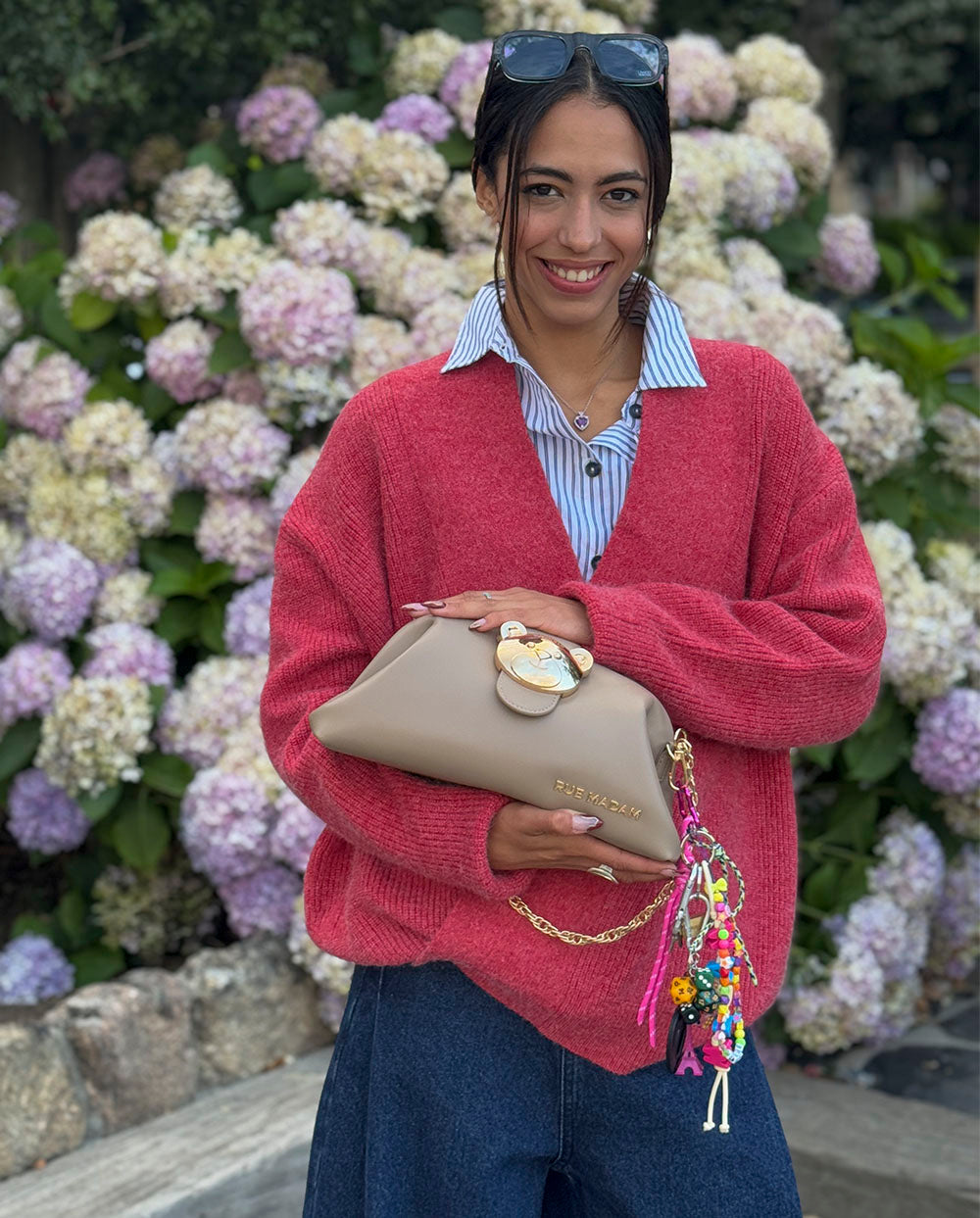 Bolso Pouch Clutch topo Rue Madam Paris