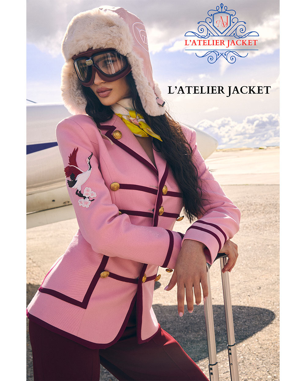 Chaqueta rosa L´Atelier Jacket LeCRUEL