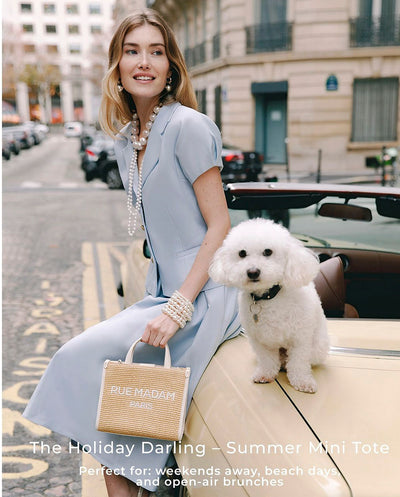 Saco de compras revermont Vermont conhaque Rue Madam Paris