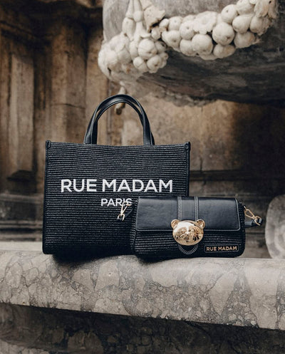Saco de compras revermont Vermont conhaque Rue Madam Paris