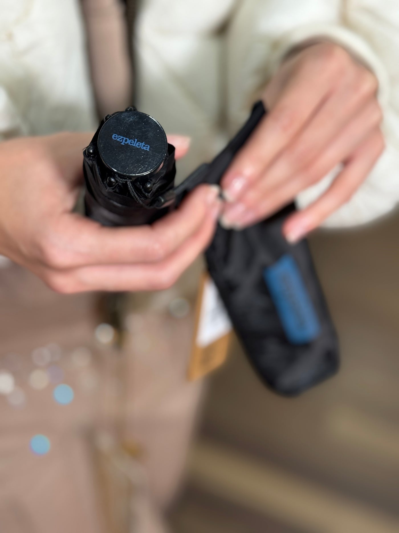 Paraguas 100gr ultralight negro Ezpeleta