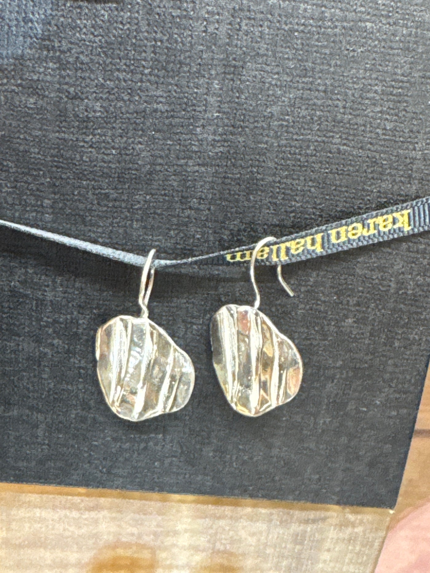 Pendientes Isa plata Karen Hallam