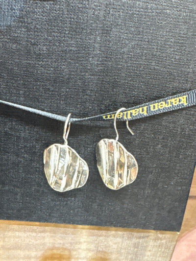 Pendientes Isa plata Karen Hallam