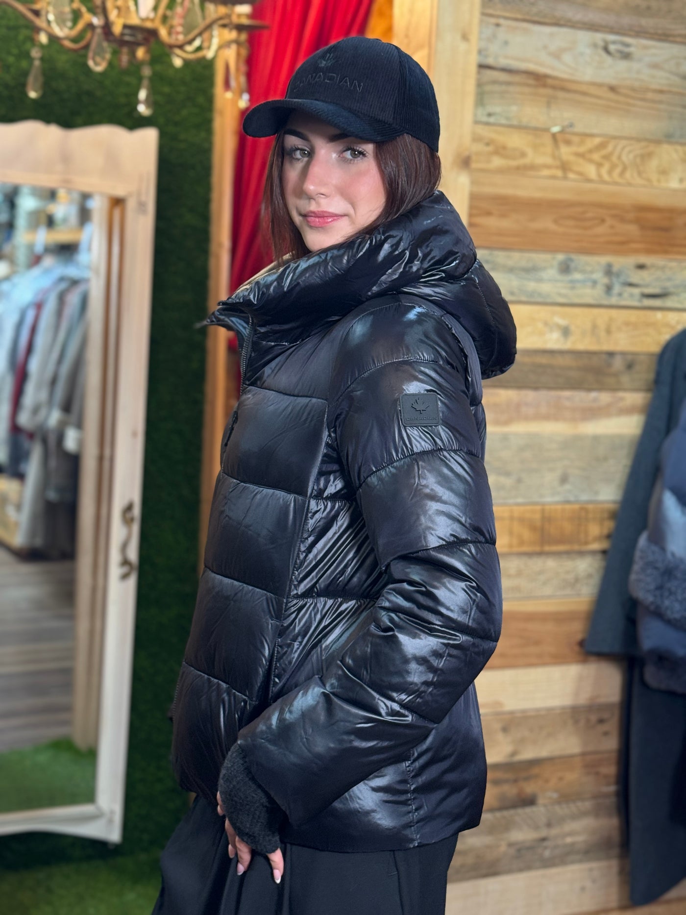 Chaqueta Cape Breton negro Canadian Classics