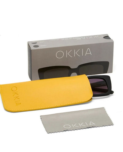 Óculos de sol pretos Tokyo 033 Okkia