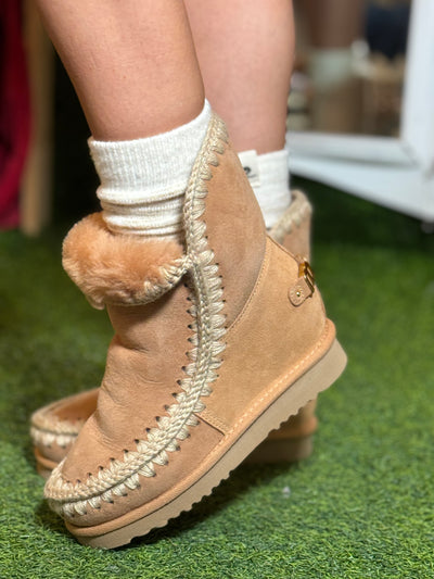 MOU Eskimo cunha interna curta cinza