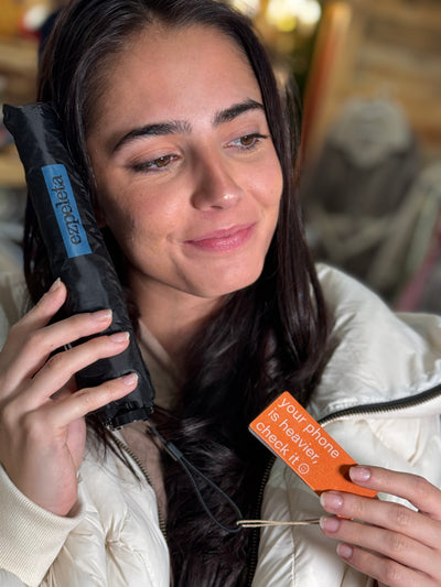 Paraguas 100gr ultralight negro Ezpeleta