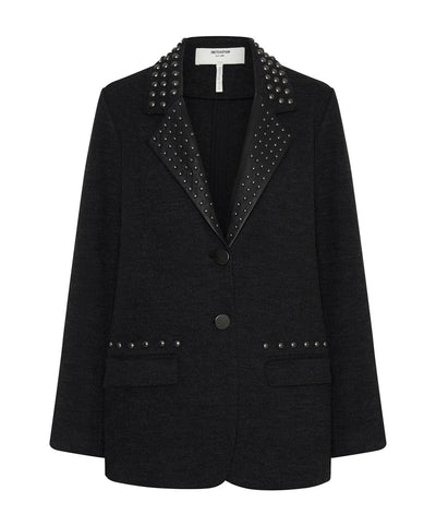 Blazer Charcoal Studded Oneteaspoon