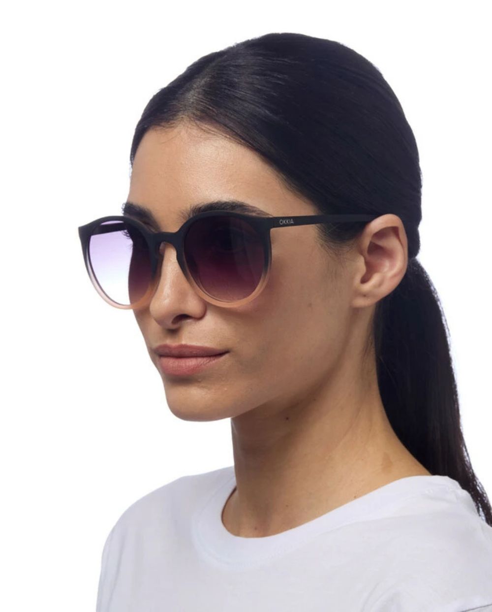 Gafa sol Berlino 045 black pink Okkia