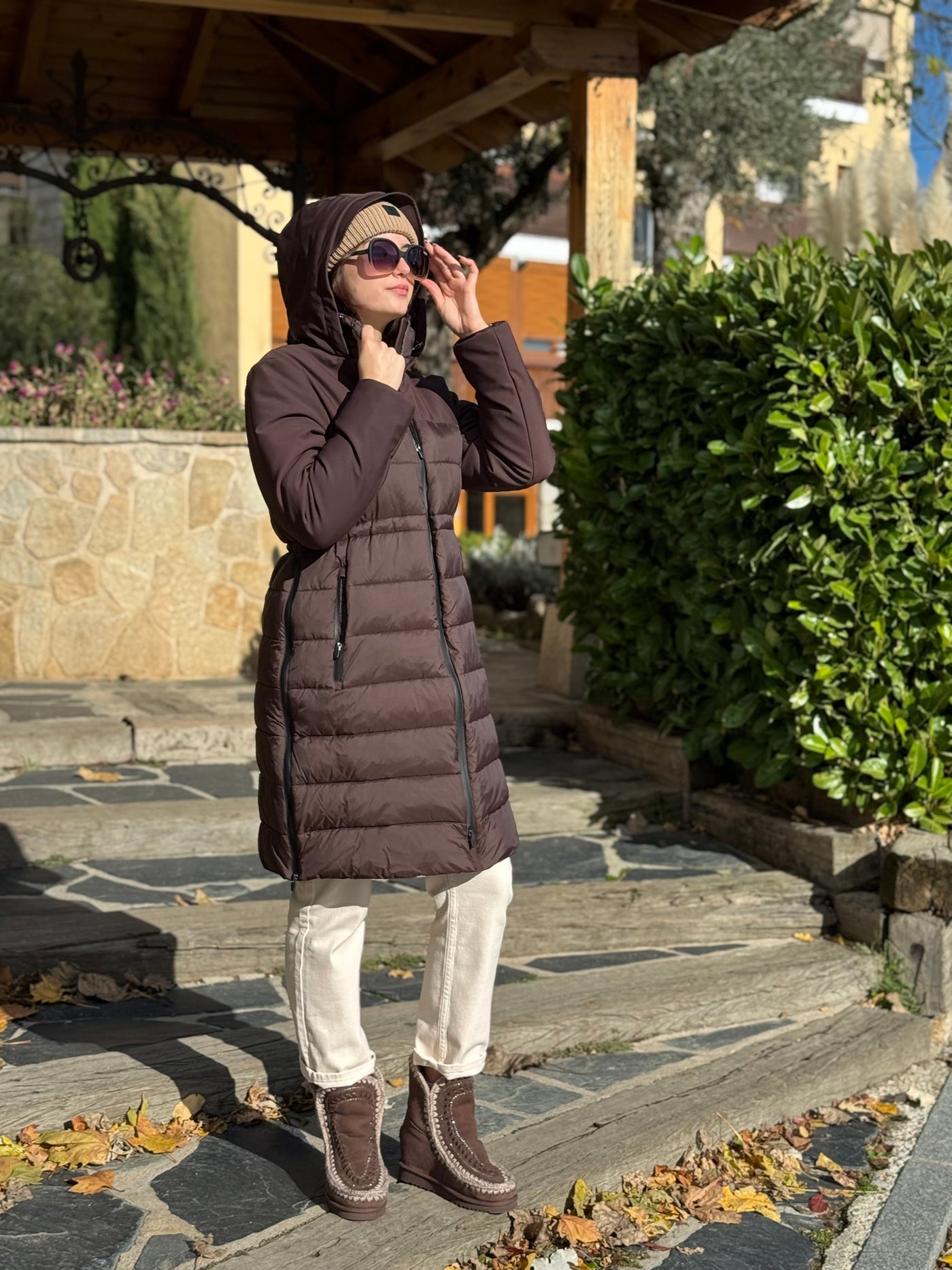 Chaqueta Hythe chocolate Canadian Classics