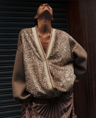 Bomber champagne D´elle