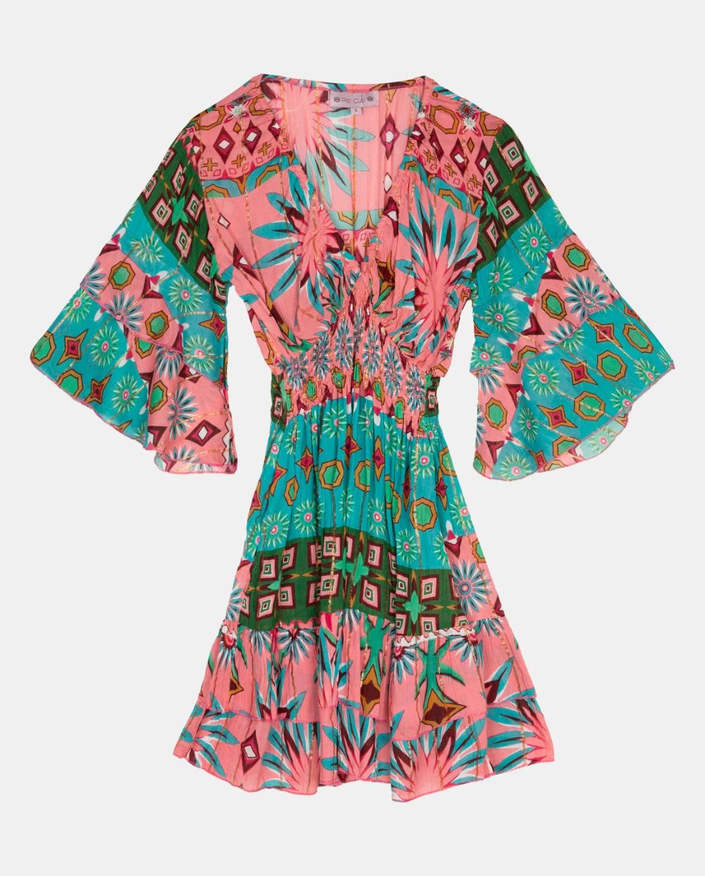 Vestido corto Goa rosa Piti Cuiti