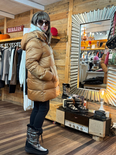 Chaqueta Charlotte tobacco Canadian Classics