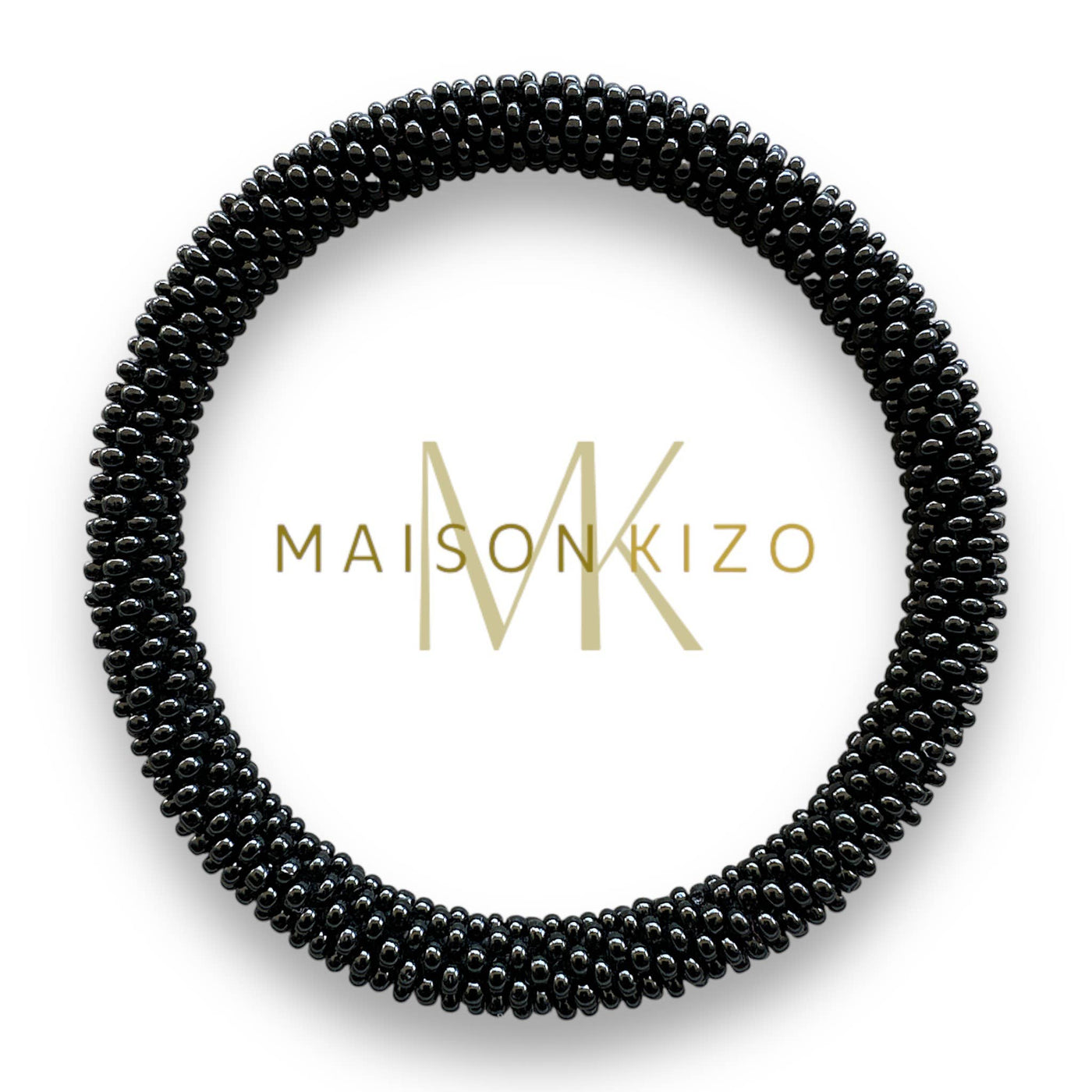 Pulsera nepalí negro