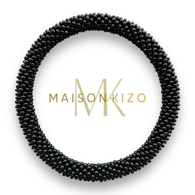 Pulsera nepalí negro