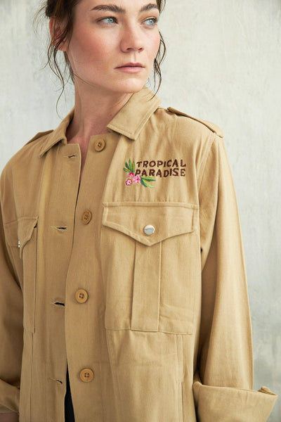 Ssobrecamisa nova beige Chicosoleil