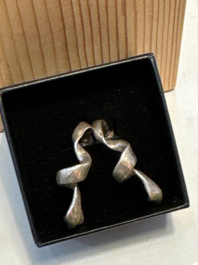 Pendientes espiral plata Karen Hallam