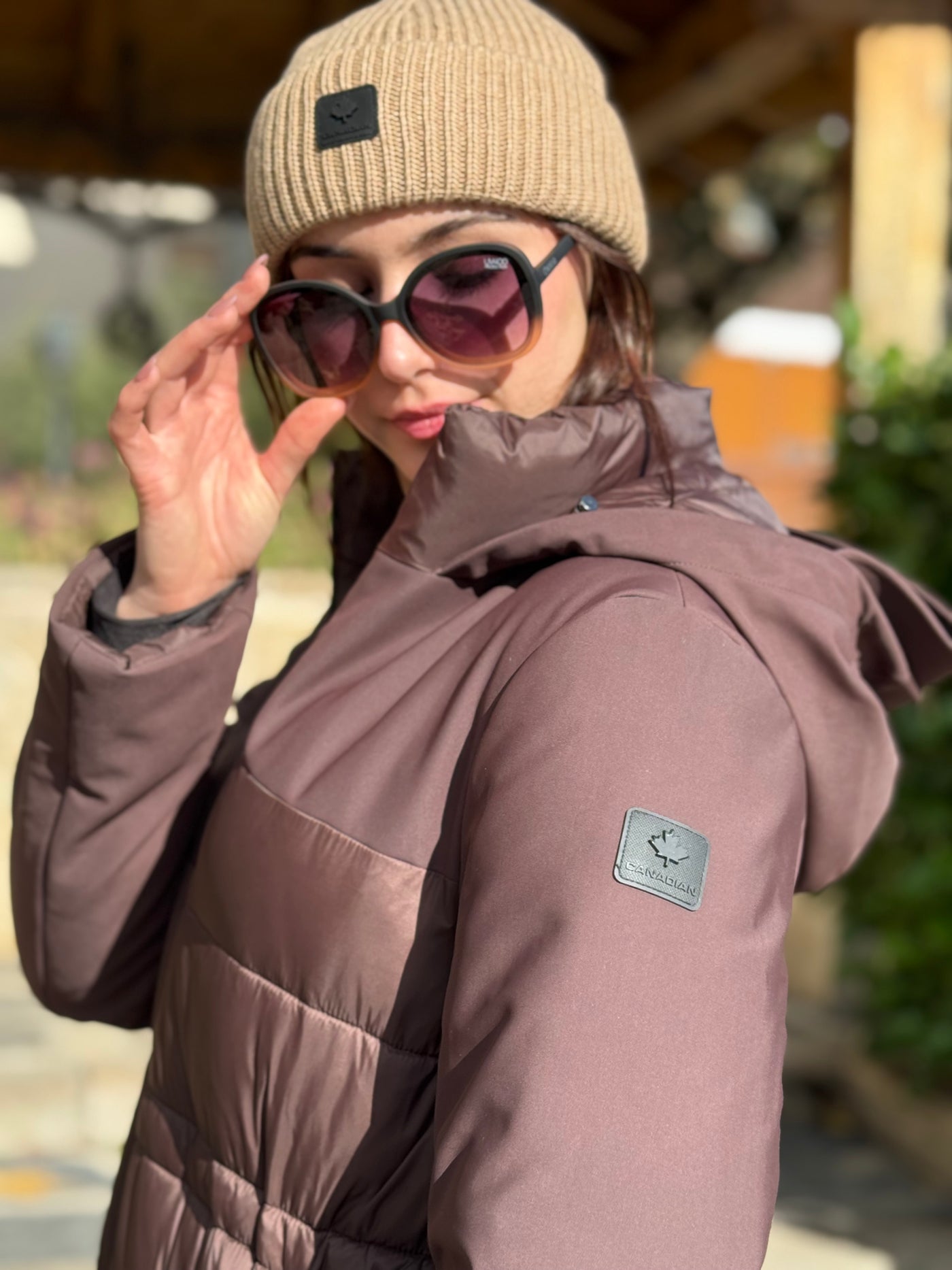 Chaqueta Hythe chocolate Canadian Classics