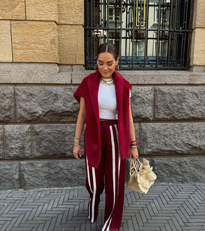Jersey pelo burdeos Alix the label