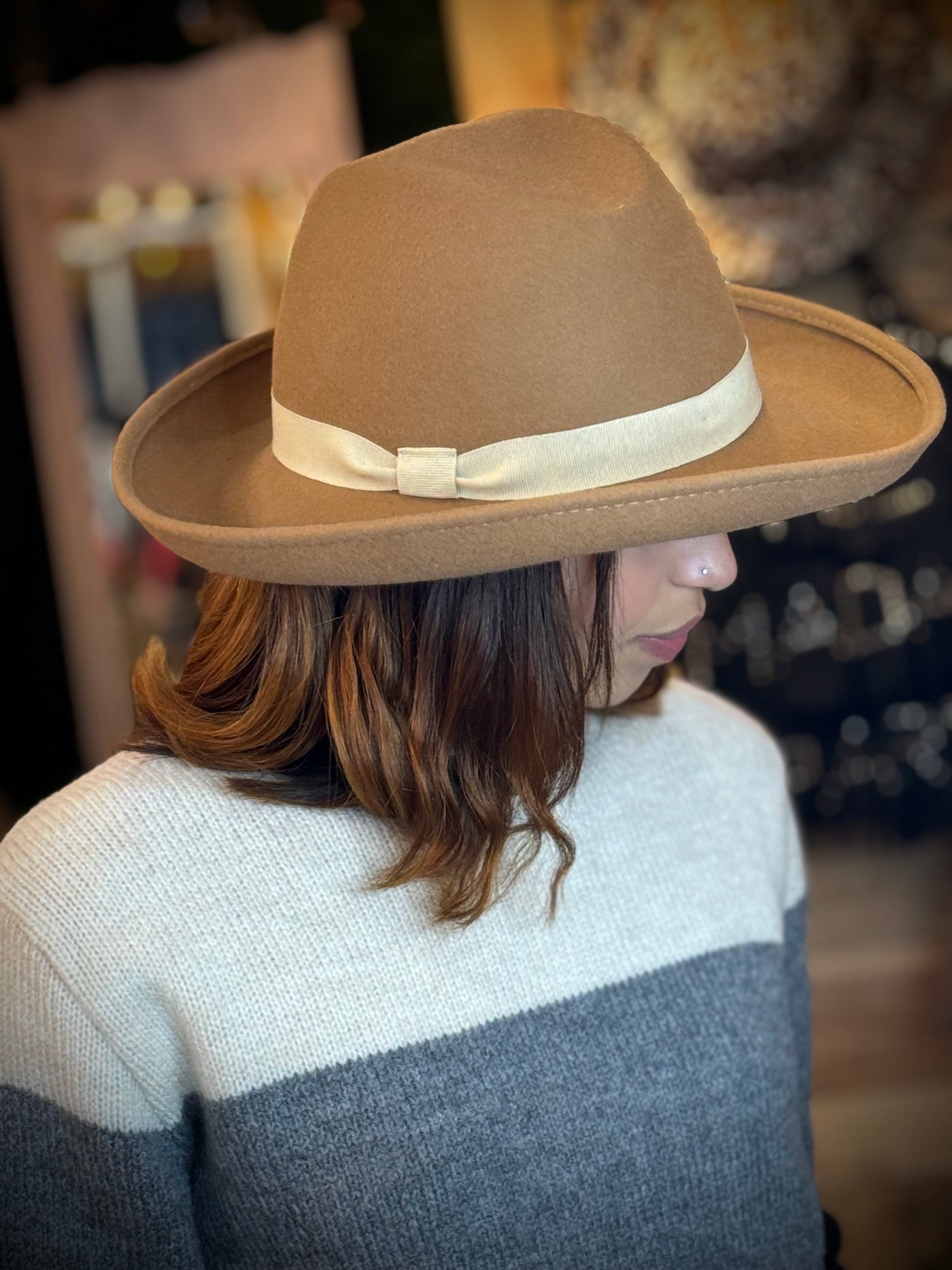 Sombrero Lana Camel 4088