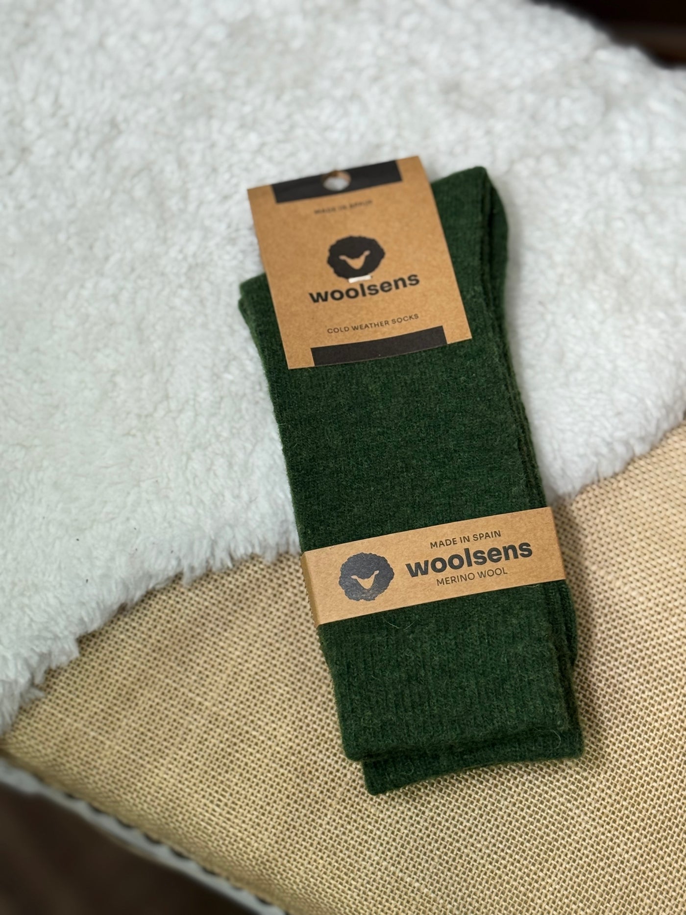 Calcetines lana merino Oslo pine Woolsens