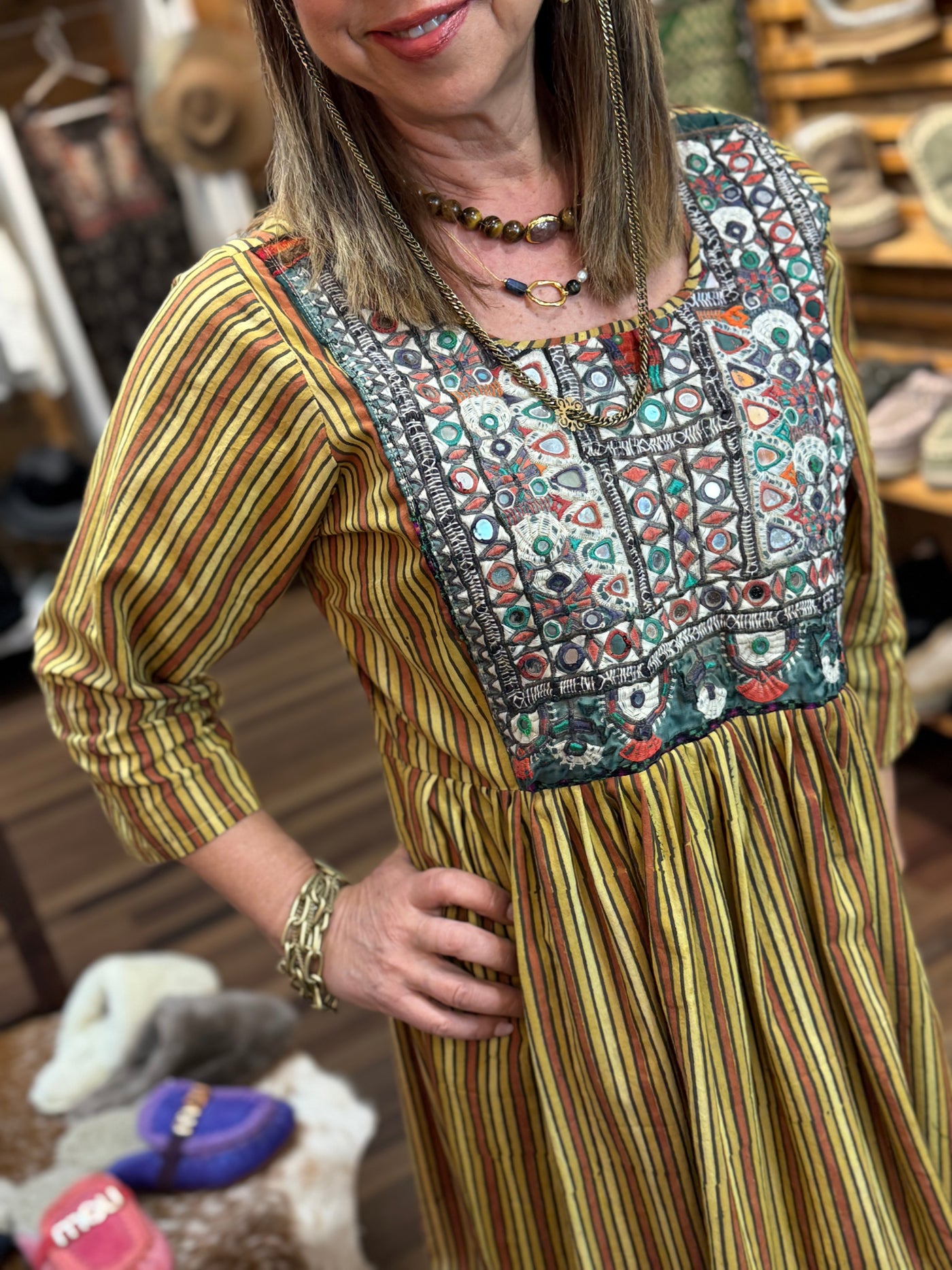 Vestido Nomad rayas Bleye